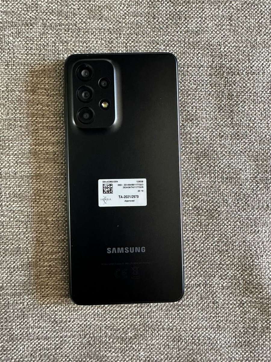 SAMSUNG A33 5G DUAL  SIM MINT CONDITION