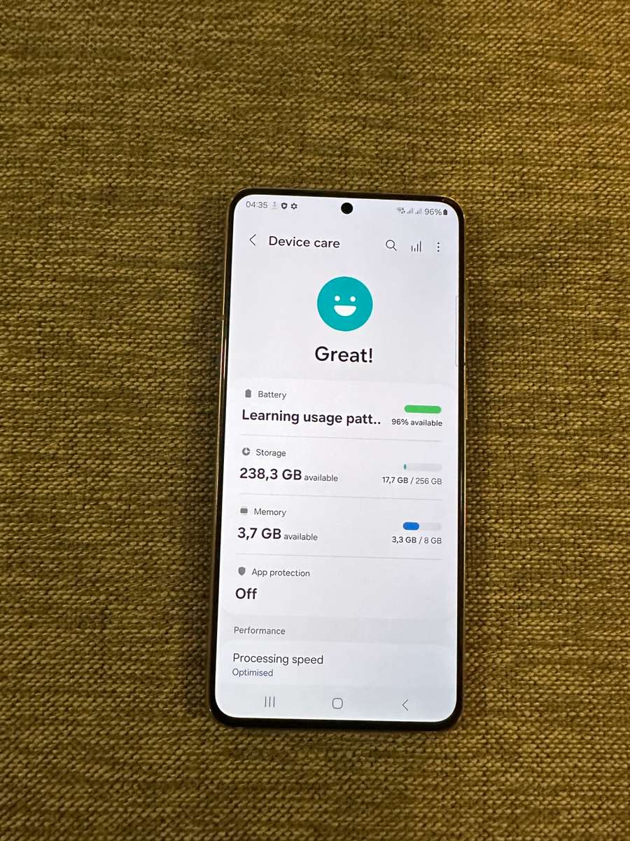SAMSUNG S21 5G DUAL SIM MINT CONDITION