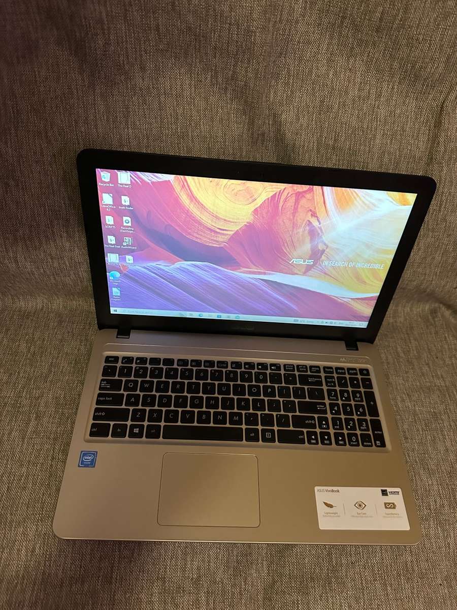 ASUS VIVOBOOK X540NA-GQ254T INTEL CELERON 4GB RAM 500GB HDD