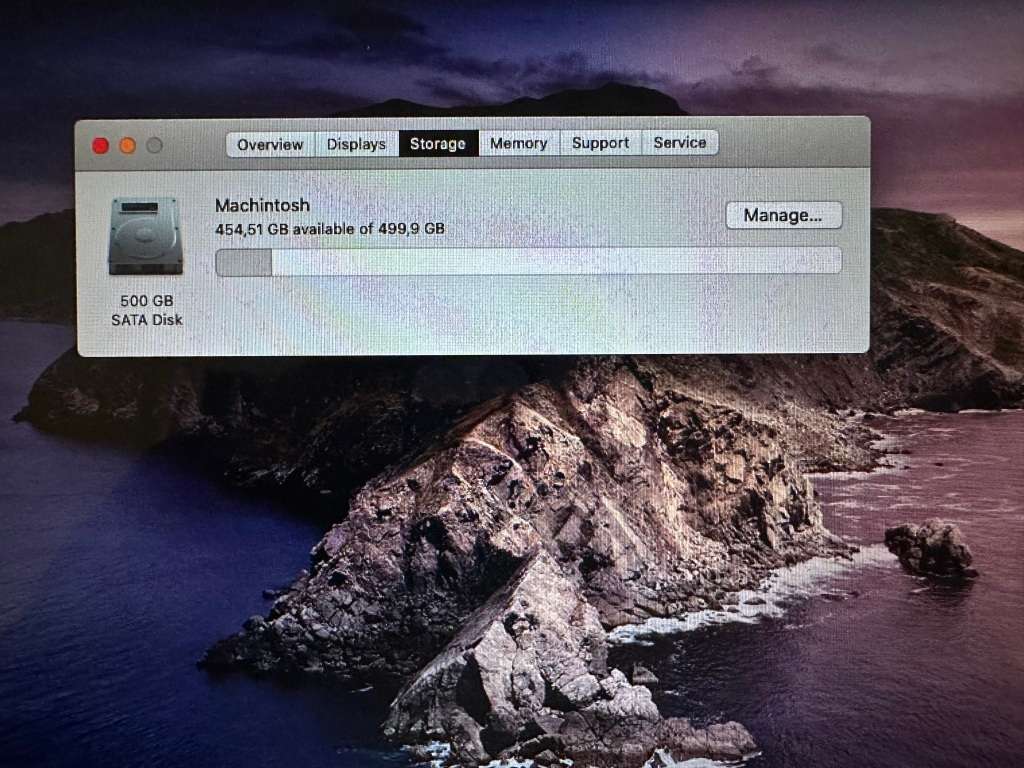 MACBOOK PRO 2012 CORE I7 13 INCH 8GB RAM 500GBHDD