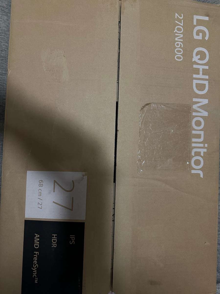 LG 27QN600 27 in QHD Monitor New