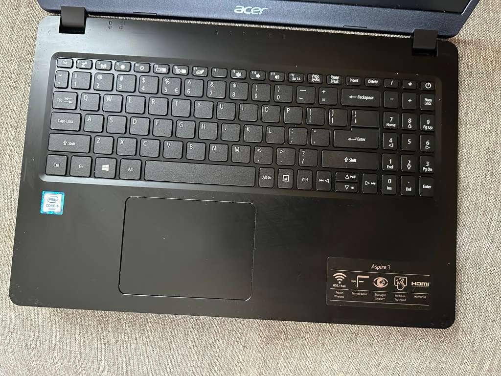 ACER ASPIRE CORE I5 6TH GEN 12GB RAM 240GBSSD