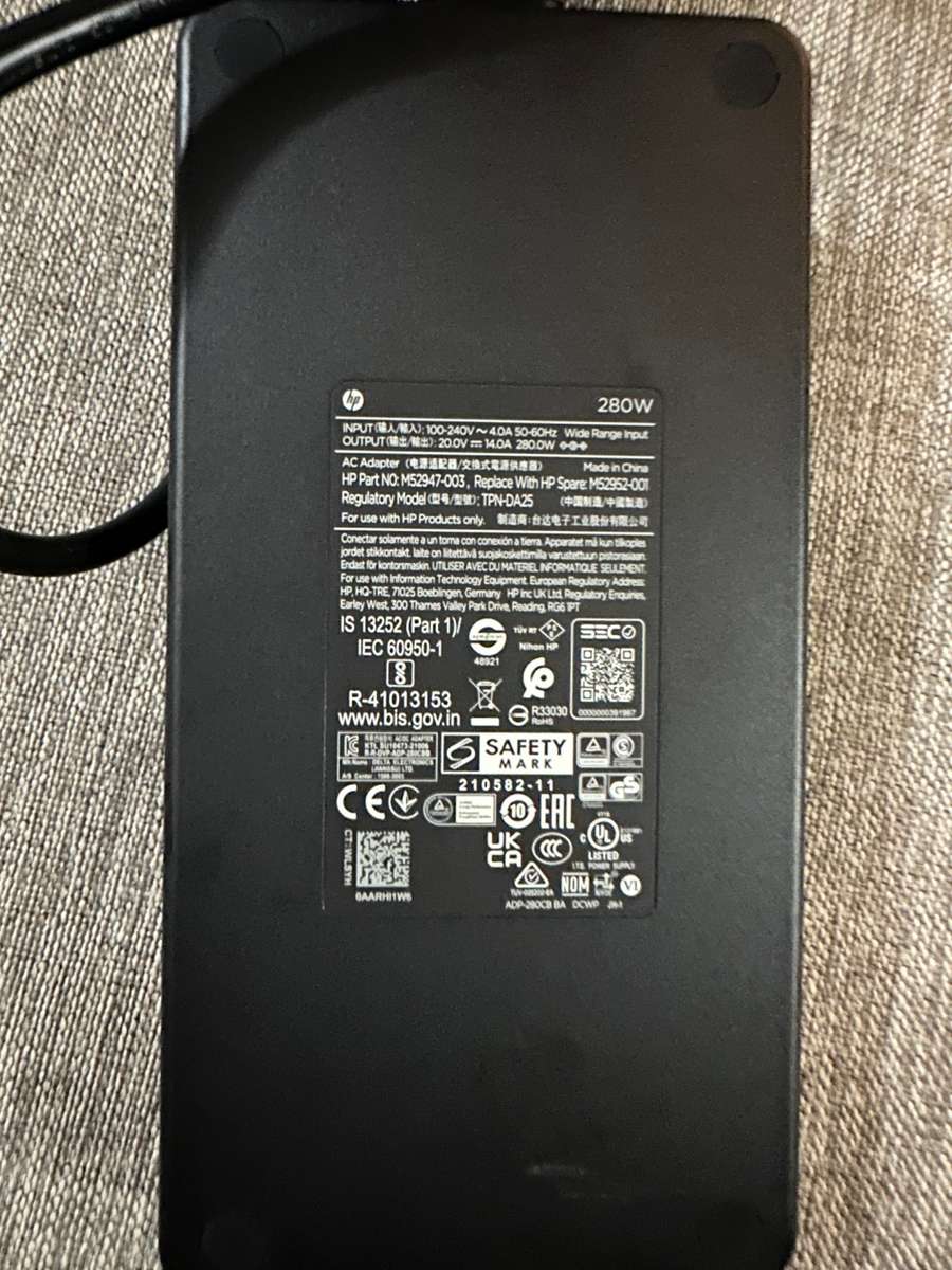 HP Thunderbolt G4 Dock Docking Station 280W Mint As New