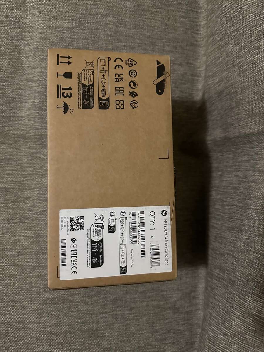 HP Thunderbolt G4 Dock Docking Station 280W New Sealed Hp Warranty