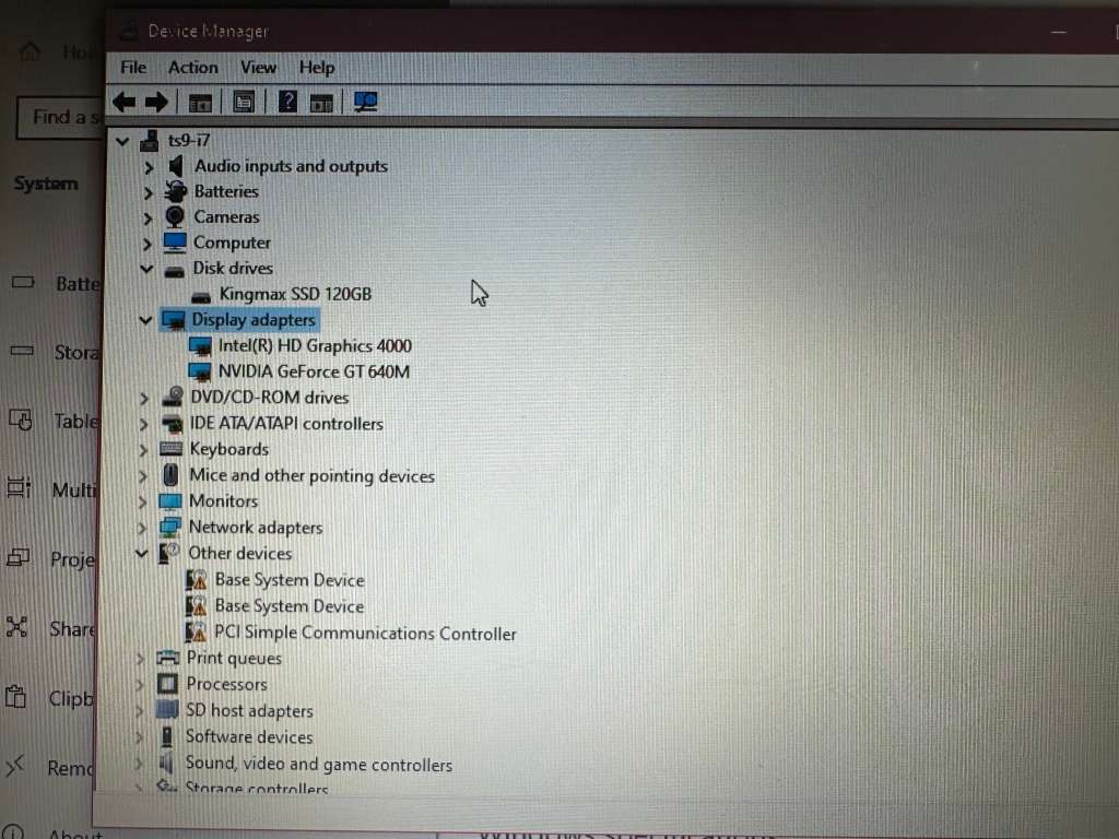 ACER ASPIRE V3 571G CORE I7 16GB RAM 120GB SSD NVIDIA GEFORCE GT 640M