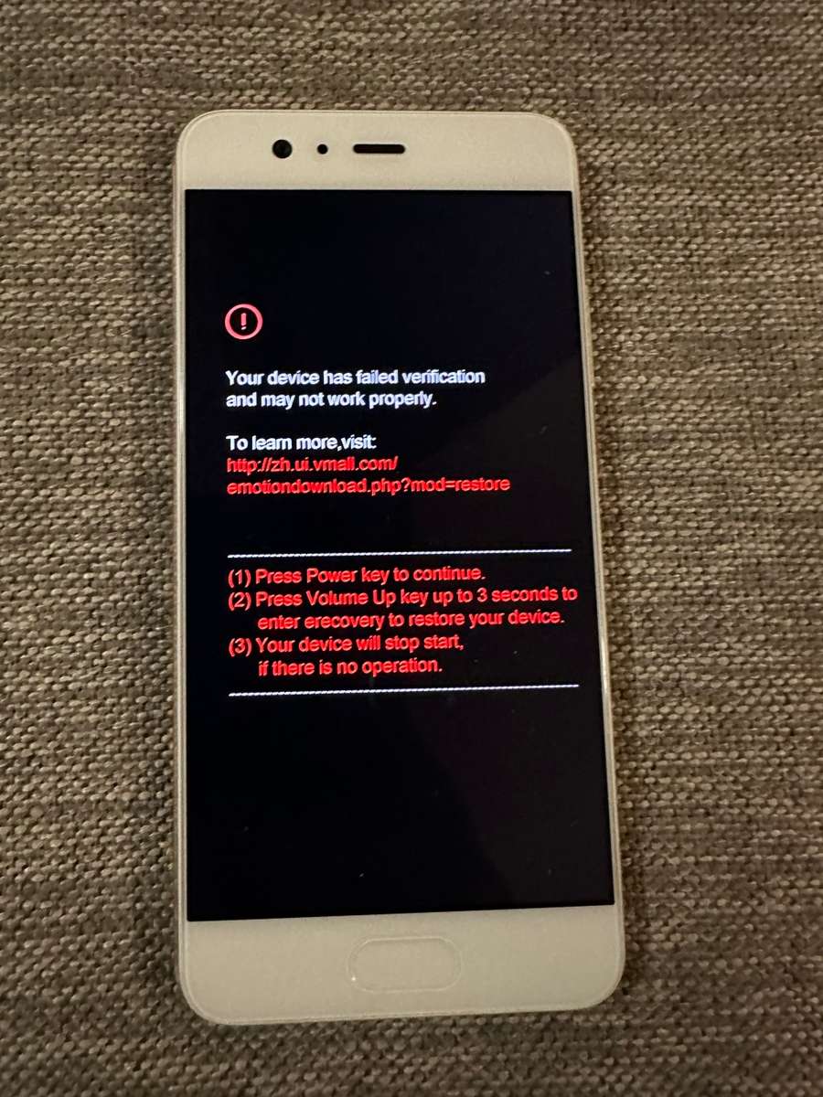 HUAWEI P10 4GB RAM  SINGLE SIM 64GB MEMORY