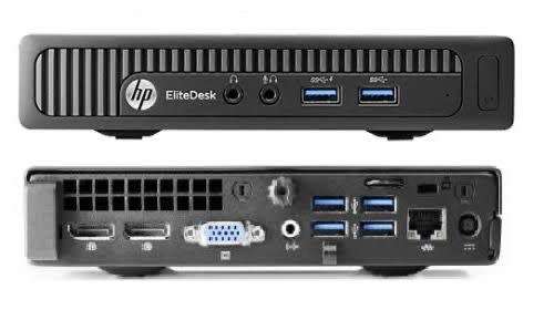 HP EliteDesk 800 G1 DM, Intel i5-4590T@2GHz, 4GB RAM, 500GB HDD