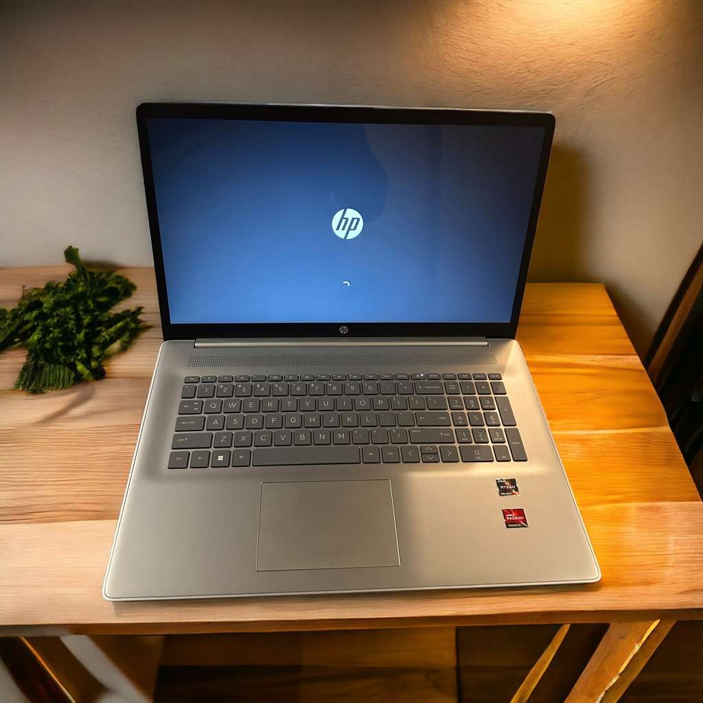 HP 17-cp3035cl 17.3` HD+ Touchscreen Laptop, AMD Ryzen 5 7530U, 32GB RAM, 1TB SSD, New Condition