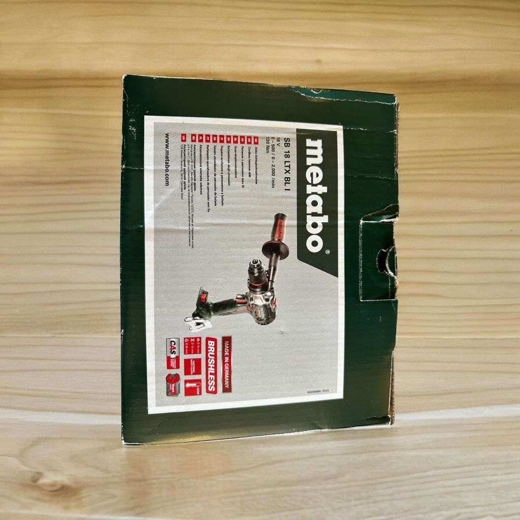 METABO | CORDLESS HAMMER DRILL 18V BRUSHLESS SET | SB 18 LTX BL I NEW