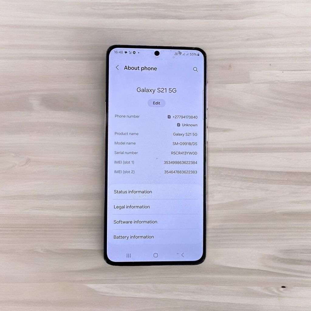 SAMSUNG S21 5G 8GB RAM 256GB DUAL SIM MINT CONDITION