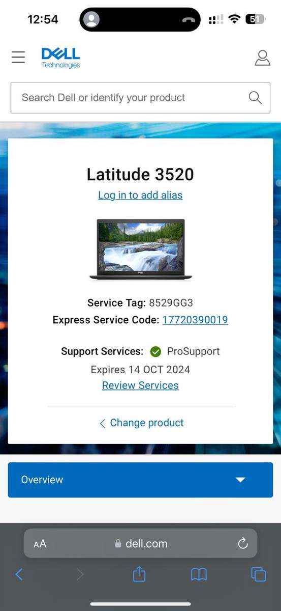 DELL LATITUDE  3520  I7 11TH GEN 15,6 INCH  16GB RAM 512GB SSD  INTEL [R] IRIS [R] XE GRAPHICS FHD