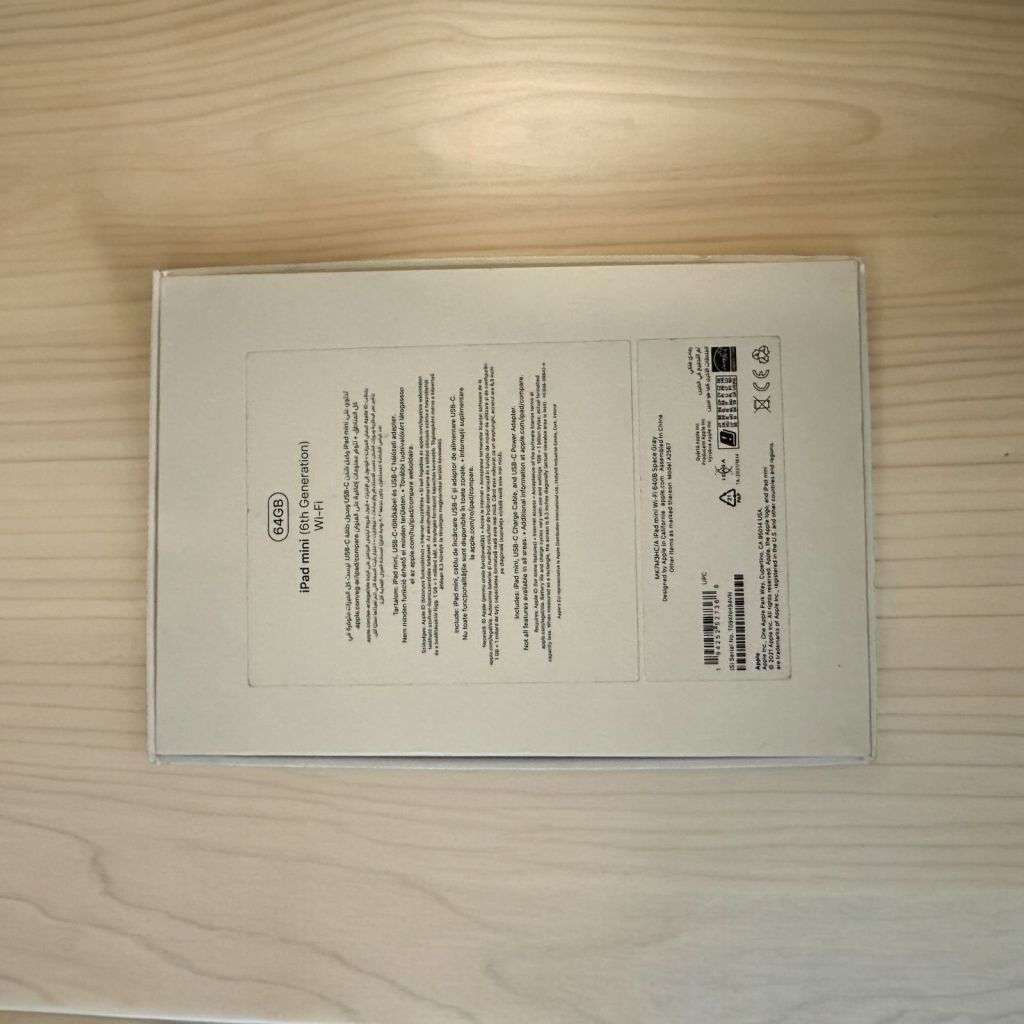 iPad mini (6th gen) Wi-Fi  64GB MINT AS NEW  CONDITION