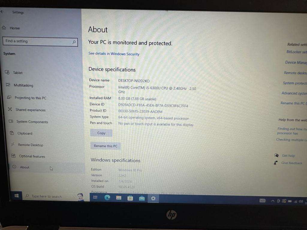 HP EliteBook 840 G3, Intel i5-6600U@2.4GHz, 8GB RAM, 256GB m.2 SSD, 14 FHD Display LTE