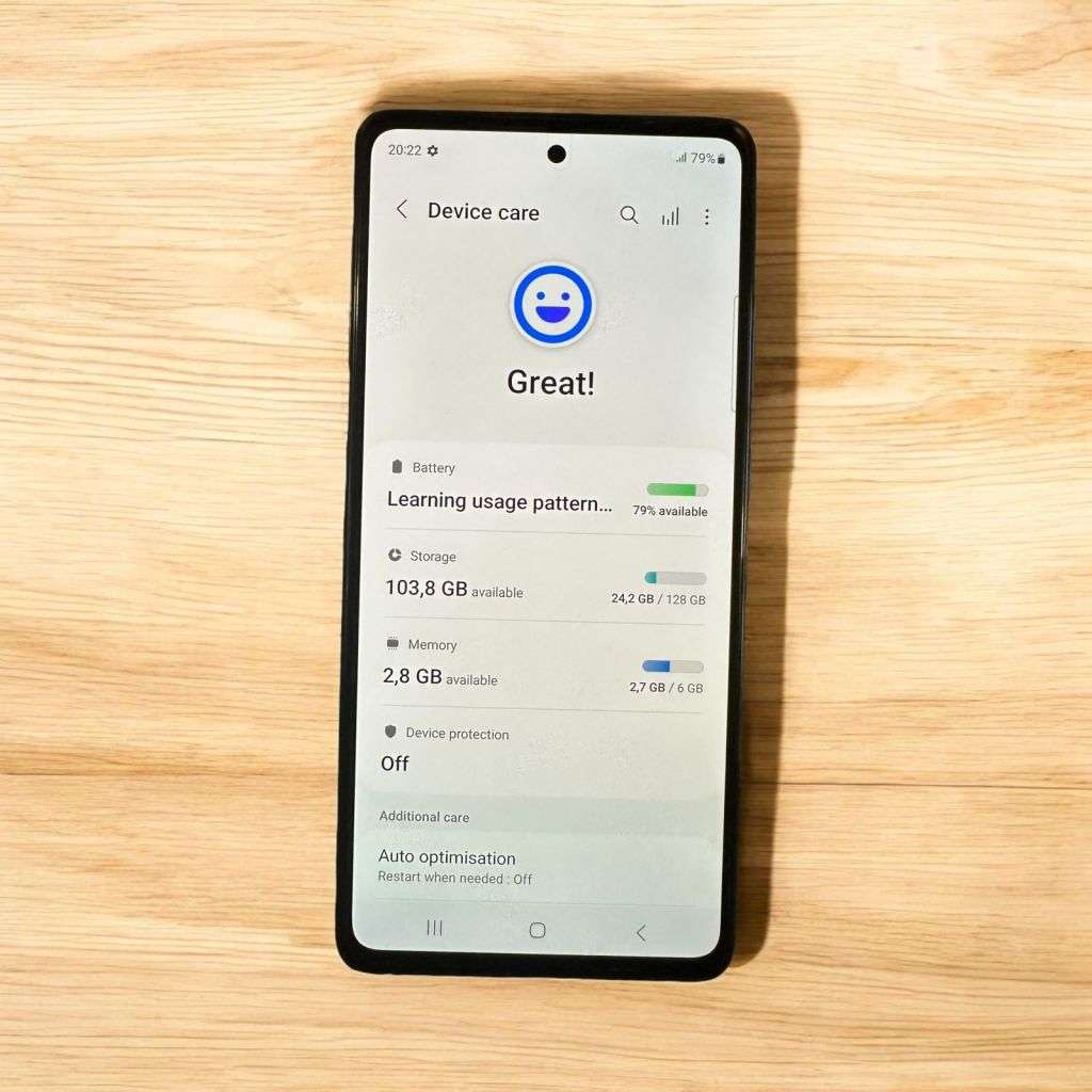 SAMSUNG GALAXY S20 FE  - 128GB - DUAL SIM MINT