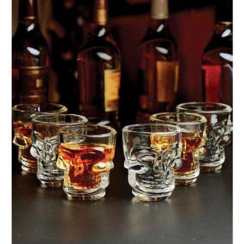 Skull Shot Glasses - Set of 6