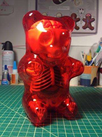 GUMMI BEAR ANATOMY: RED