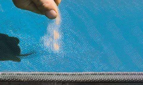 SAND-FREE BEACH MAT BLUE