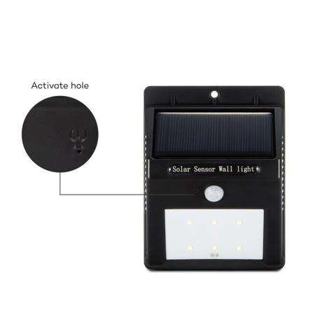 SOLAR - SENSOR WALL LIGHT