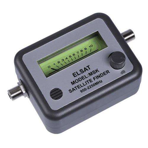 Satellite Signal Finder Meter - Analogue With Buzzer