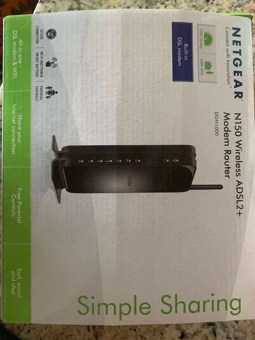 Netgear ADSL Wireless Modem Router