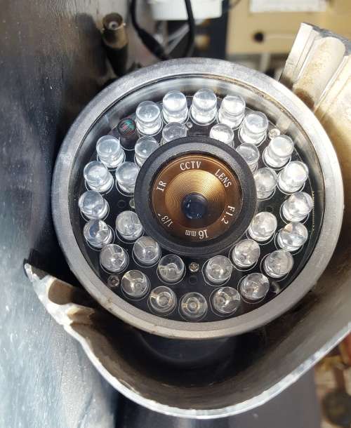 long range cctv camera 16mm lens