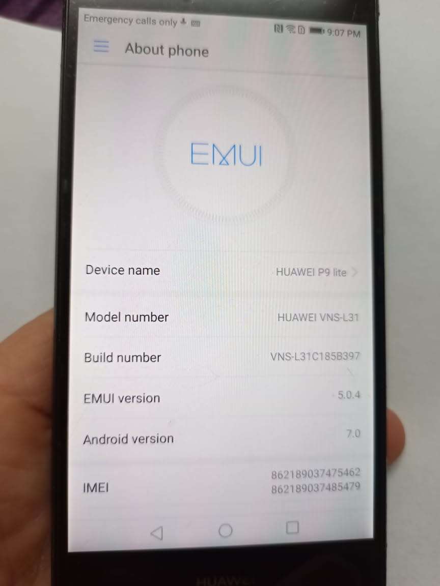 huawei p9 lite cellphone