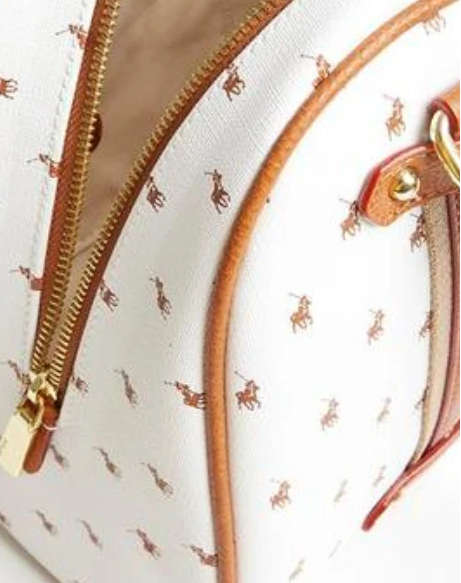Gorgeous Polo Heritage Bowling Handbag