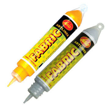 Dala Glitter Fabric Liner - 30ml Pen *SILVER OR GOLD*