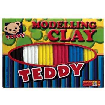 Dala Teddy Modeling Clay - 100g  Assorted Wallet