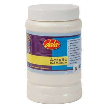 Dala Acrylic Gel Medium - 1L Bucket