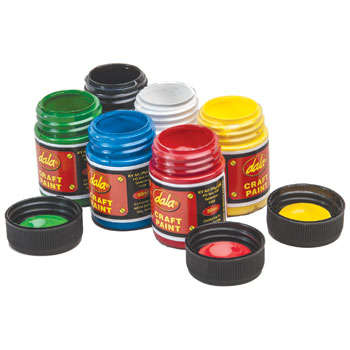 Dala Basic Craft Paint Pack - 6 x 50ml Jars