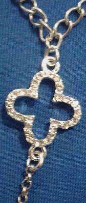 KUTULA Hand Bracelets - Silver Chain & Cross Connector - M