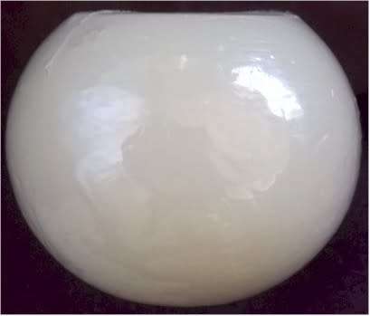 Flameless Candles - Wax Candles with LED light - Ivory Ball Shape