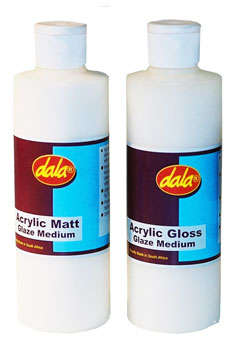 Dala Acrylic Glaze Medium - Gloss 250ml Bottle