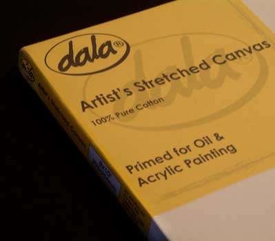 Dala Blank Artists' Stretched Canvas - 25 x 51 cm (10x20")