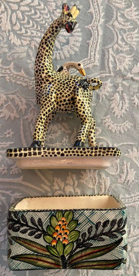 Ardmore Ceramics Giraffe Trinket Box