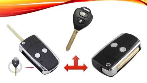 Toyota Conversion Key Casing