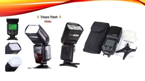 Triopo TR-586EX Wireless Flash Mode TTL Flash Speedlight Speedlite For Canon