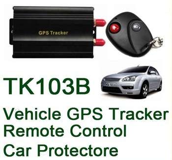 COBAN TK103B Vehicle/Car GPS tracker+Remote Control GPS103 Car Alarm Quad-band SD card slot PC&websi