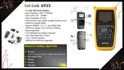 Satlink 6933 2.1` LCD (Excellent Device)
