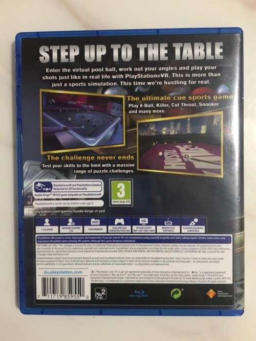 PS4 Game Hustle Kings VR