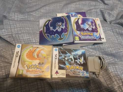 New Nintendo 3DS XL Majoras Mask Ltd edition - * MINT * with Games