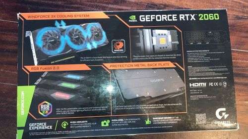 Gigabyte RTX 2060 6GB Gaming OC Edition Windforce