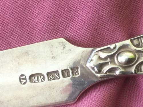 Silver Plated Letter Opener