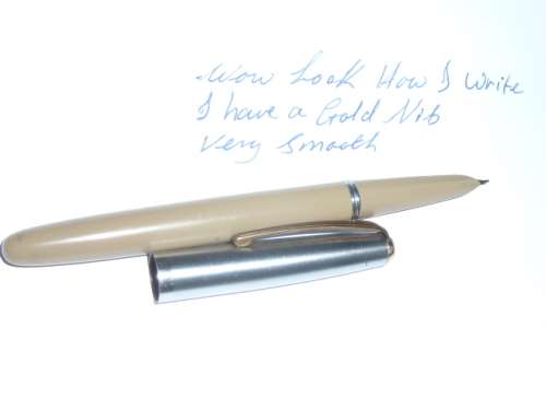 Beautiful Fountain Pen with Gold Nib , in Beautiful working order..