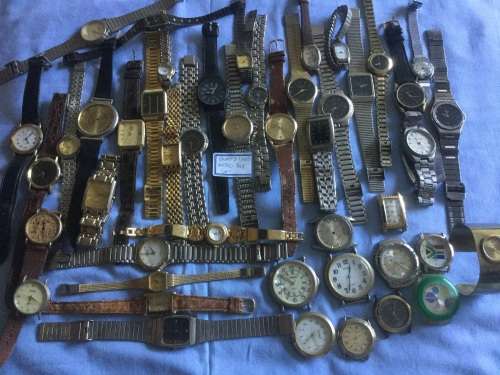 Watches (JOB LOT). Watches need TLC , or used for Parts , straps etc