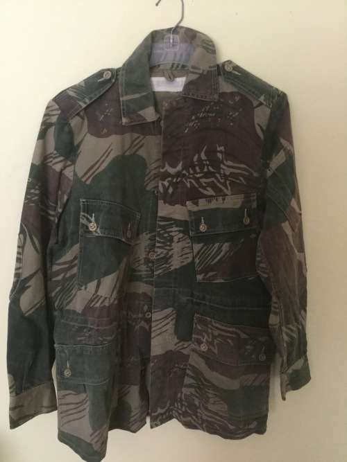 RHODESIAN Camouflage Jacket worn during the 1970¿s Bush Terrorist War