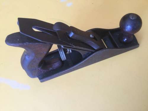 RARE PLANE -Vintage Unmarked smoothing Plane, early 1900s (Sargent or Stanley) in Original Condition