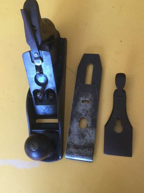 RARE PLANE -Vintage Unmarked smoothing Plane, early 1900s (Sargent or Stanley) in Original Condition