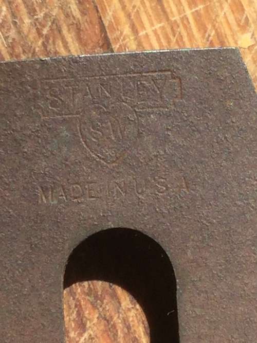 RARE PLANE -Vintage Unmarked smoothing Plane, early 1900s (Sargent or Stanley) in Original Condition